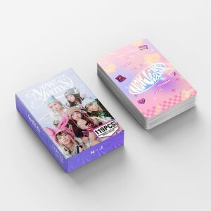 NEW JEANS Çift Yön Baskılı Hologramlı / Lomo Card Seti (55 Pcs)