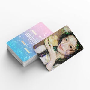 ILLIT '' MAMIHLAPINATAPAI '' Çift Yön Baskılı Hologramlı / Lomo Card Seti (60 Pcs)