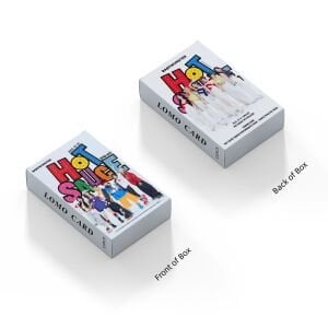 BABYMONSTER '' Hot Sauce '' Çift Yön Baskılı Hologramlı Lazer/Lomo Card Seti