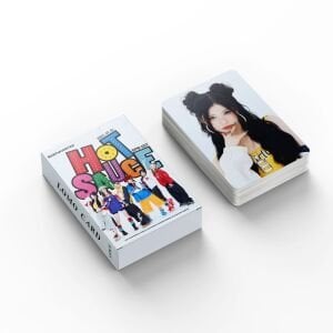 BABYMONSTER '' Hot Sauce '' Çift Yön Baskılı Hologramlı Lazer/Lomo Card Seti