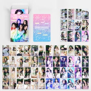ILLIT '' MAMIHLAPINATAPAI '' Çift Yön Baskılı Hologramlı / Lomo Card Seti (60 Pcs)