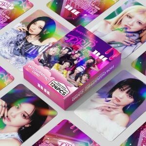 BABYMONSTER '' Drip '' Çift Yön Baskılı Hologramlı / Lomo Card Seti (60 Pcs)