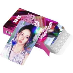 BABYMONSTER '' Drip '' Çift Yön Baskılı Hologramlı / Lomo Card Seti (60 Pcs)