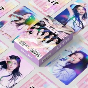 ILLIT Çift Yön Baskılı Hologramlı / Lomo Card Seti (60 Pcs)