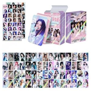 ILLIT Çift Yön Baskılı Hologramlı / Lomo Card Seti (60 Pcs)