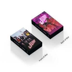 BLACKPINK '' Jump '' Çift Yön Baskılı Hologramlı Lazer/Lomo Card Seti