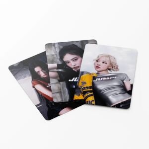 BLACKPINK '' Jump '' Çift Yön Baskılı Hologramlı Lazer/Lomo Card Seti