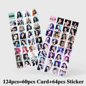 ILLIT Çift Yön Baskılı Hologramlı / Lomo Card Seti (60 Pcs)