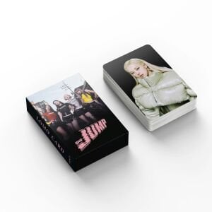 BLACKPINK '' Jump '' Çift Yön Baskılı Hologramlı Lazer/Lomo Card Seti