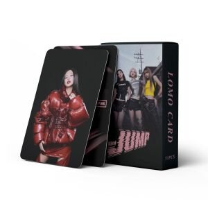 BLACKPINK '' Jump '' Çift Yön Baskılı Hologramlı Lazer/Lomo Card Seti