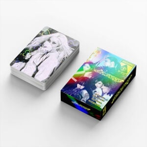 AESPA '' Lemonade '' Çift Yön Baskılı Hologramlı / Lomo Card Seti (60 Pcs)