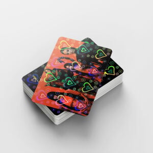 AESPA '' Lemonade '' Çift Yön Baskılı Hologramlı / Lomo Card Seti (60 Pcs)