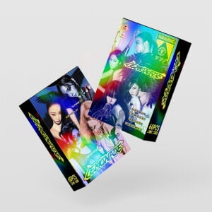 AESPA '' Lemonade '' Çift Yön Baskılı Hologramlı / Lomo Card Seti (60 Pcs)