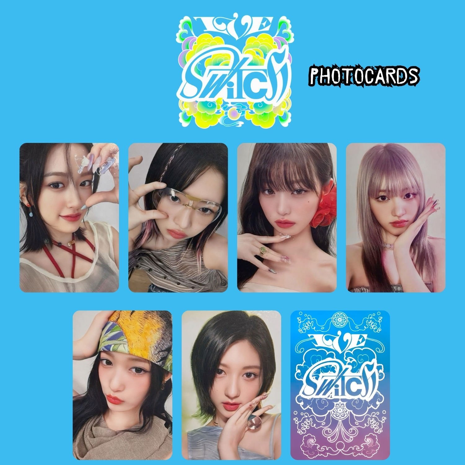 IVE '' Switch '' SPIN OFF Ver. Photocards Set