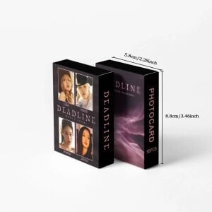 BLACKPINK '' Deadline '' Çift Yön Baskılı Hologramlı Lomo Card Seti