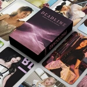 BLACKPINK '' Deadline '' Çift Yön Baskılı Hologramlı Lomo Card Seti