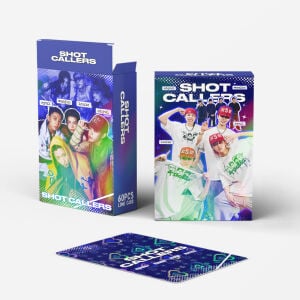 LNGSHOT '' Shot Callers '' Çift Yön Baskılı Hologramlı / Lomo Card Seti (60 Pcs)