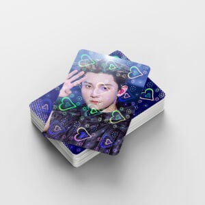 LNGSHOT '' Shot Callers '' Çift Yön Baskılı Hologramlı / Lomo Card Seti (60 Pcs)
