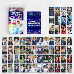LNGSHOT '' Shot Callers '' Çift Yön Baskılı Hologramlı / Lomo Card Seti (60 Pcs)