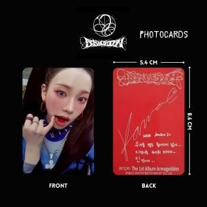 AESPA '' Armageddon '' SMINI Ver. Photocards Set