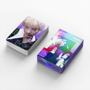 TXT '' 7TH Year '' Çift Yön Baskılı Hologramlı / Lomo Card Seti (60 Pcs)