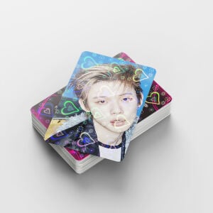 TXT '' 7TH Year '' Çift Yön Baskılı Hologramlı / Lomo Card Seti (60 Pcs)