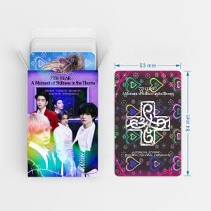 TXT '' 7TH Year '' Çift Yön Baskılı Hologramlı / Lomo Card Seti (60 Pcs)