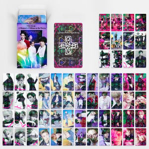 TXT '' 7TH Year '' Çift Yön Baskılı Hologramlı / Lomo Card Seti (60 Pcs)