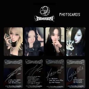 AESPA '' Armageddon '' POSTER Ver. Photocards Set