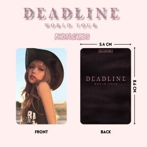 BLACPINK  '' World Tour : DEADLINE '' Photocards Set 2