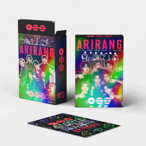 BTS '' Arirang '' Çift Yön Baskılı Hologramlı / Lomo Card Seti (60 Pcs)