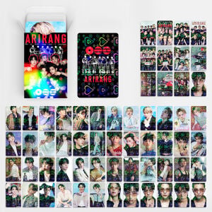 BTS '' Arirang '' Çift Yön Baskılı Hologramlı / Lomo Card Seti (60 Pcs)