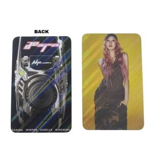 AESPA '' Whiplash '' Çift Yön Baskılı Hologramlı / Lomo Card Seti (60 Pcs)