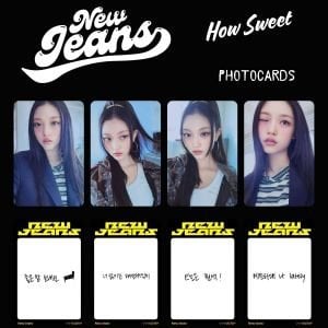 NEW JEANS '' How Sweet '' HAERIN Photocards Set