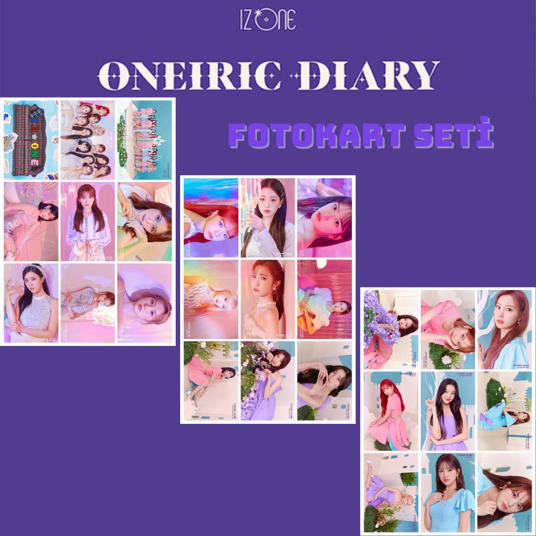 IZ*ONE ''Oneiric Diary'' Fotokart Seti