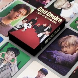 ENHYPEN '' Bad Desire '' Çift Yön Baskılı Lomo Card Seti