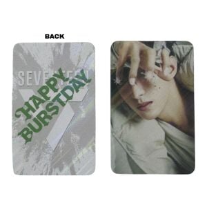 SEVENTEEN '' Happy Burstday '' Çift Yön Baskılı Hologramlı / Lomo Card Seti (60 Pcs)