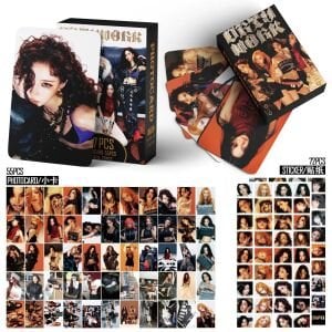 AESPA '' Dirty Work '' Çift Yön Baskılı Lomo Card Seti