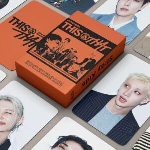 STRAY KIDS '' This & That '' Çift Yön Baskılı Lomo Card Seti (55 Pcs)