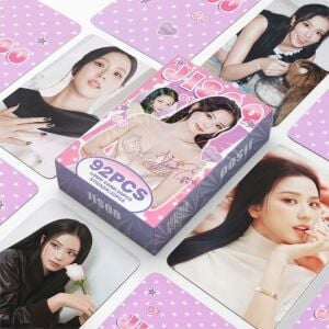 BLACKPINK '' Jisoo '' Çift Yön Baskılı Lomo Card Seti (60 Pcs)