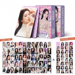 BLACKPINK '' Jisoo '' Çift Yön Baskılı Lomo Card Seti (60 Pcs)