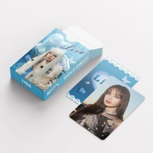BLACKPINK '' Lisa '' Çift Yön Baskılı Lomo Card Seti (60 Pcs)