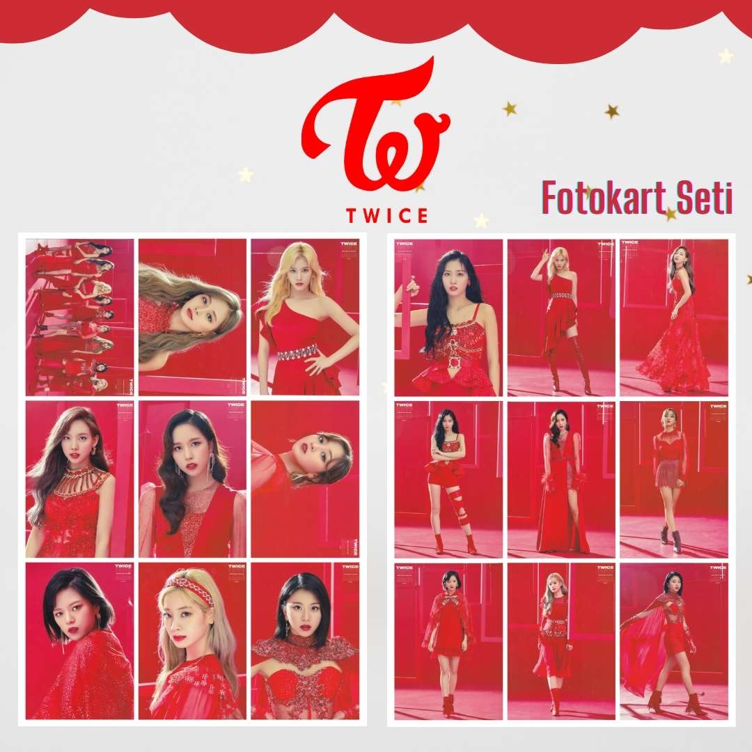 TWICE ''World Tour 2019'' Fotokart Seti