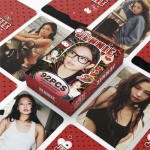 BLACKPINK '' Jennie '' Çift Yön Baskılı Lomo Card Seti (60 Pcs)