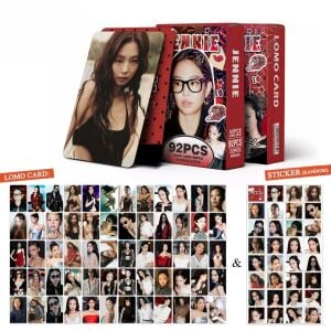 BLACKPINK '' Jennie '' Çift Yön Baskılı Lomo Card Seti (60 Pcs)