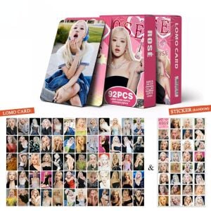BLACKPINK '' Rose '' Çift Yön Baskılı Lomo Card Seti (60 Pcs)