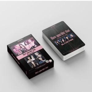 BLACKPINK '' How You Like That '' Çift Yön Baskılı Lomo Card Seti