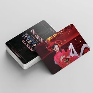 BLACKPINK '' How You Like That '' Çift Yön Baskılı Lomo Card Seti