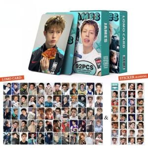 CORTIS '' James '' Çift Yön Baskılı Lomo Card Seti (60 Pcs)