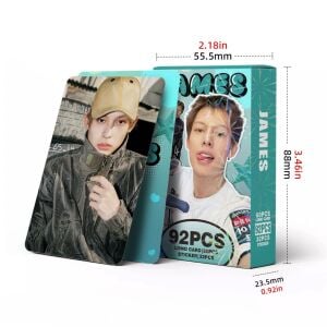 CORTIS '' James '' Çift Yön Baskılı Lomo Card Seti (60 Pcs)